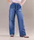 Calça Jeans Pantalona Feminina - Sorelle Brumadinho