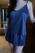 Bleu Pétrole Camisole Set - comprar online
