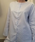 Camisa Paloma em Algodão Bleu Ciel - comprar online