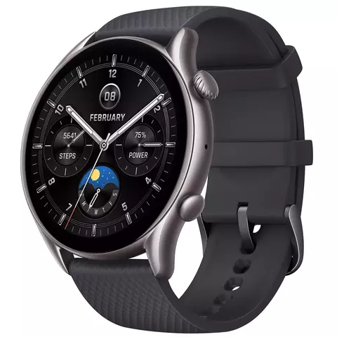 2024 Amazfit GTR 4 NEW Smartwatch GTR 4 NEW com display AMOLED, aplicativo Zepp