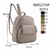 MOCHILA ECO CUERO - comprar online