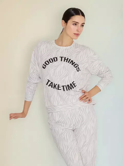 PIJAMA INVIERNO ARIES DE LANILLA SWEET LADY (SW2653-24) - comprar online