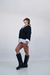 cardigan [tejido] negro en internet