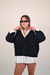 cardigan [tejido] negro - comprar online