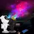 Projetor De Luz Noturna Galaxy Star Galaxia Nebulosa Astronauta Luz Da Noite Qua - comprar online