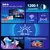 KaiAqua Novo projetor Android11 HY320 NTV Netflix oficialmente licenciado com 10 - comprar online