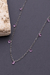 Imagem do Colar de Aço Inoxidável com Zircônias Rosa