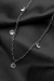 Colar de Aço Inoxidável com Zircônias Cristal - PRATA PRIME 925
