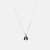 Colar de Prata Nossa Senhora Aparecida Cravejada Mini - comprar online