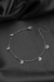 Pulseira de Aço Inoxidável com Zircônias Cristal - PRATA PRIME 925