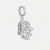 Berloque Prata Hamsa - comprar online
