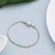 Pulseira prata 925 para berloque fecho cravejado na internet