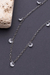 Imagem do Colar de Aço Inoxidável com Zircônias Cristal