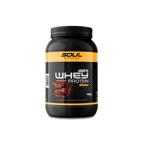 100% Whey Protein Chocolate 900G - Soul Nutrition