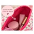 Cosmetiquero Floreado Fucsia Acolchado - Beauty Land