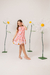 Vestido Cecília- Xadrez Rosa Floral - comprar online