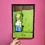 Imagen de Cuadro súper 3D con movimiento Homero Simpson - arbustos