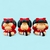 Figuras Mafalda (set de 3 figuras) - comprar online