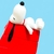 Figura Snoopy sobre su cucha - ENIGMA FAN STORE