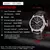 design pagani relógio de quartzo masculino vidro safira 40m