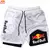 Red bull mais novo shorts dos homens 2 em 1 corrida treinamento ginásio shorts - loja online