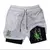 fitness shorts anime 3d dupla camada