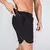 shorts de corrida masculino 2 em 1 esportes jogging shorts de fitnes