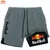 Red bull mais novo shorts dos homens 2 em 1 corrida treinamento ginásio shorts na internet