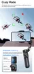 Suporte de Telefone Gimbal 3 Eixos de Mão, Estabilizador de Vídeo Anti-Tremor - comprar online
