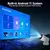 Imagem do Magcubic 4k wifi6 projetor android11 260 ansi duplo wifi allwinner h713 bt5.0 12