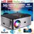 Horlat t03 1100ansi lumens android 4k projetor led full hd 1080p vídeo 8k home