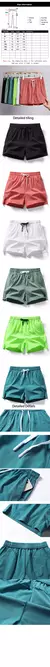 shorts lazer masculino fitness esportes na internet