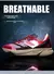Sapatos de casal feminino altura aumentada leve esportes lento corrida sapatos c na internet