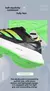 Sapatos de casal feminino altura aumentada leve esportes lento corrida sapatos c