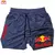 Red bull mais novo shorts dos homens 2 em 1 corrida treinamento ginásio shorts