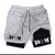 fitness shorts anime 3d dupla camada - comprar online