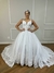 Imagem do Vestido de Noiva Princesa com Swarovski e Cinto Bordado - Semi Novo