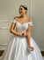 Vestido de Noiva Princesa com Renda Soutache e Ombro a Ombro na internet