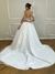 Vestido de Noiva Modelo Princesa com Renda Arabesco e Brilho - Semi Novo na internet