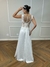Vestido de Noiva Fluido Boho Chic Poá - Semi Novo - loja online
