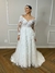Vestido de Noiva Evasê Boho Chic Off White - Semi Novo - comprar online
