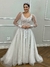 Imagem do Vestido de Noiva Boho Chic Fluido com Renda e Brilho - Semi Novo