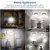 Regulável led sob a luz do armário com controle remoto a pilhas led armários - comprar online