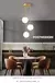 Led bola de vidro luminária lustre luzes casa interior cozinha ilha restaurante