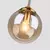 Lustre de metal luxuoso moderno, nórdico, criativo, led, luminária pendente de na internet