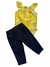 Conjunto Body Margarida e Calça Jeans - Carter´s (6 meses) - comprar online