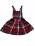 Vestido Jardineira Xadrez Wonder Nation 4 Anos na internet