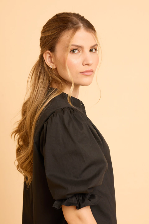 Camisa Flower Black - comprar online