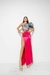 POLLERA SATEN RUCHE