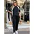 Conjunto feminino em malha viscolycra calça jogguer e blusa longa confortável - zap tudo